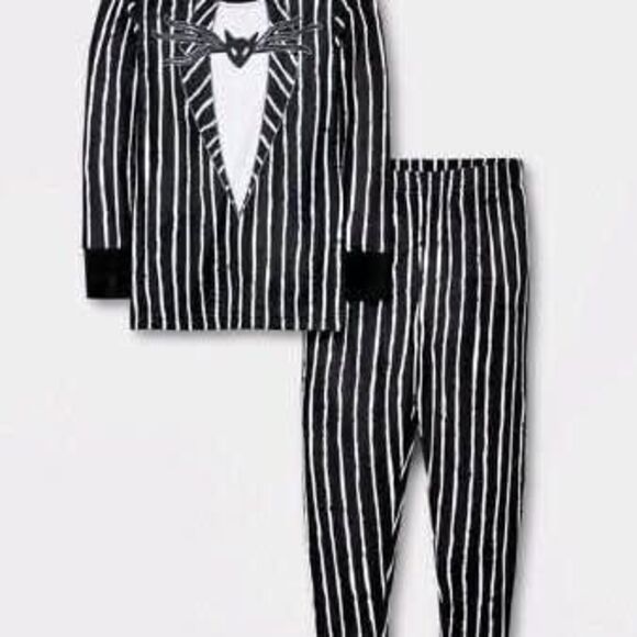 NEW Disney 2pc Baby Jack Skellington Nightmare Before Christmas Pajamas - Picture 2 of 7
